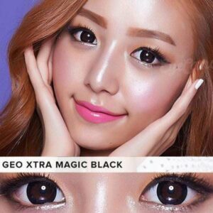 Geo Super Black XCK-105 - Geo - Honey Softlens