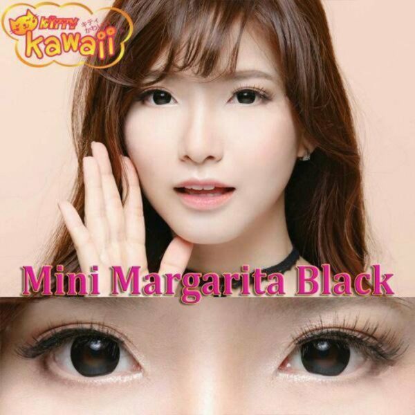 kitty mini margaritha black kitty kawaii honey softlens 117882 • Honey Softlens Korea