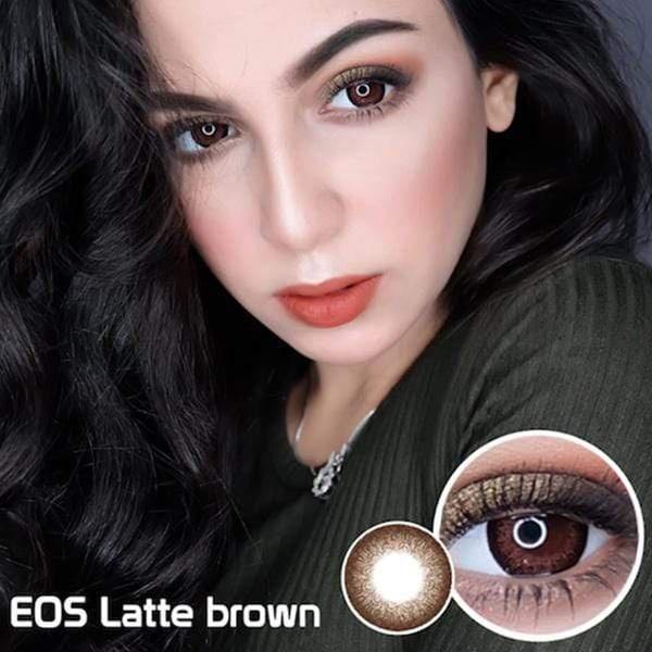 Latte Brown - EOS - Honey Softlens