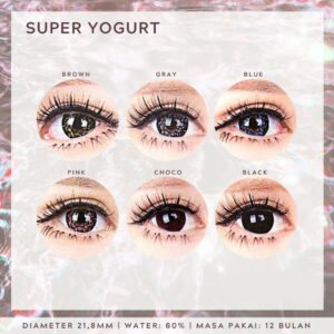 Super Yoghurt Black - Baby Color - Honey Softlens